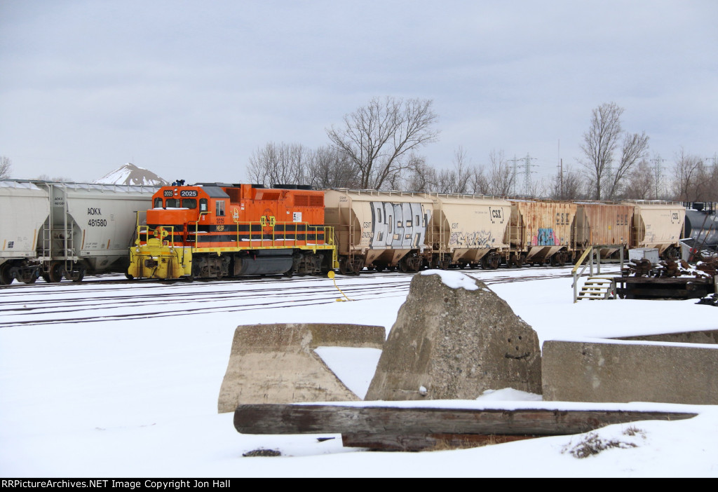 HESR 2025 sits cold in the yard